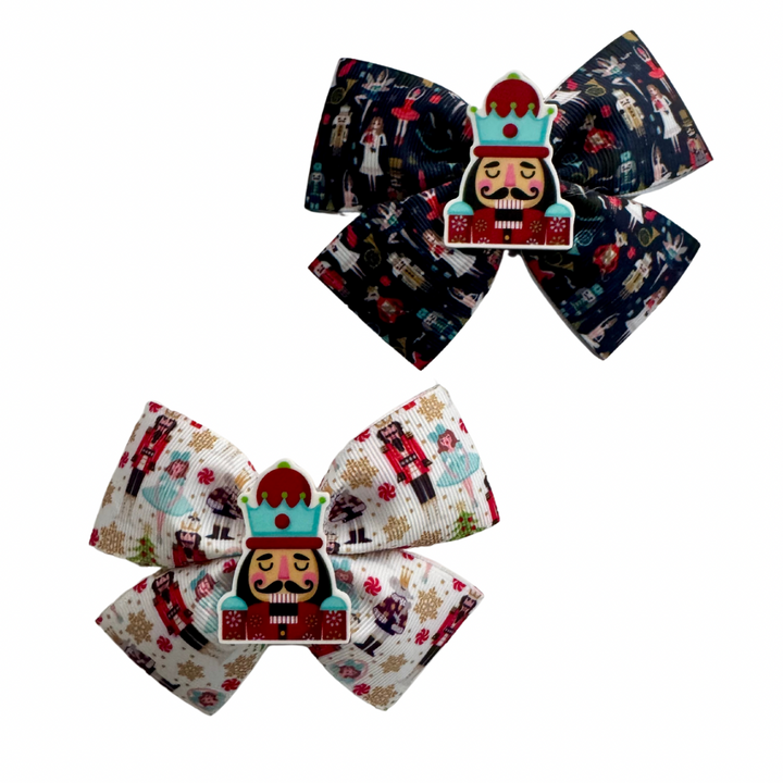 Nutcracker Hair Bow