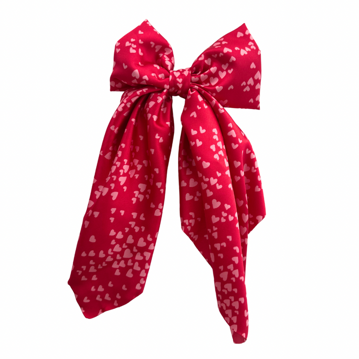 Cupid Satin Hair Bow