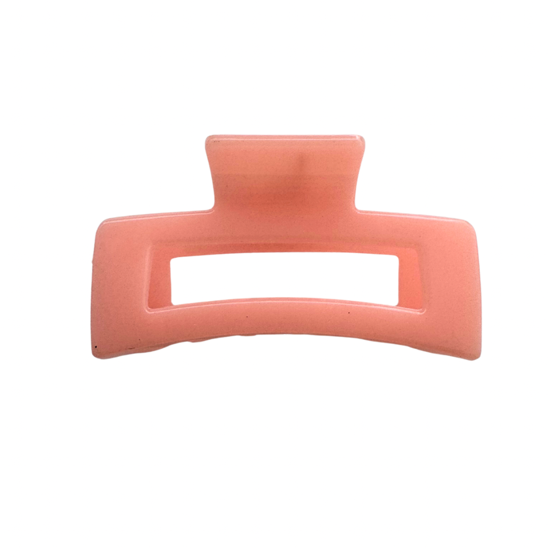 Matte Rectangle Claw Clips