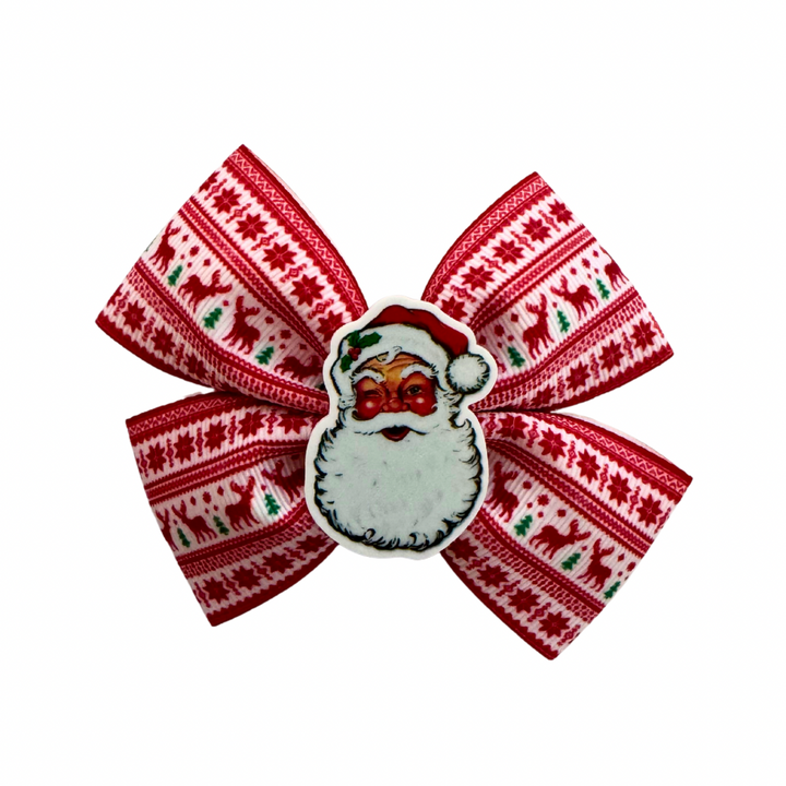 Santa Hair Bow