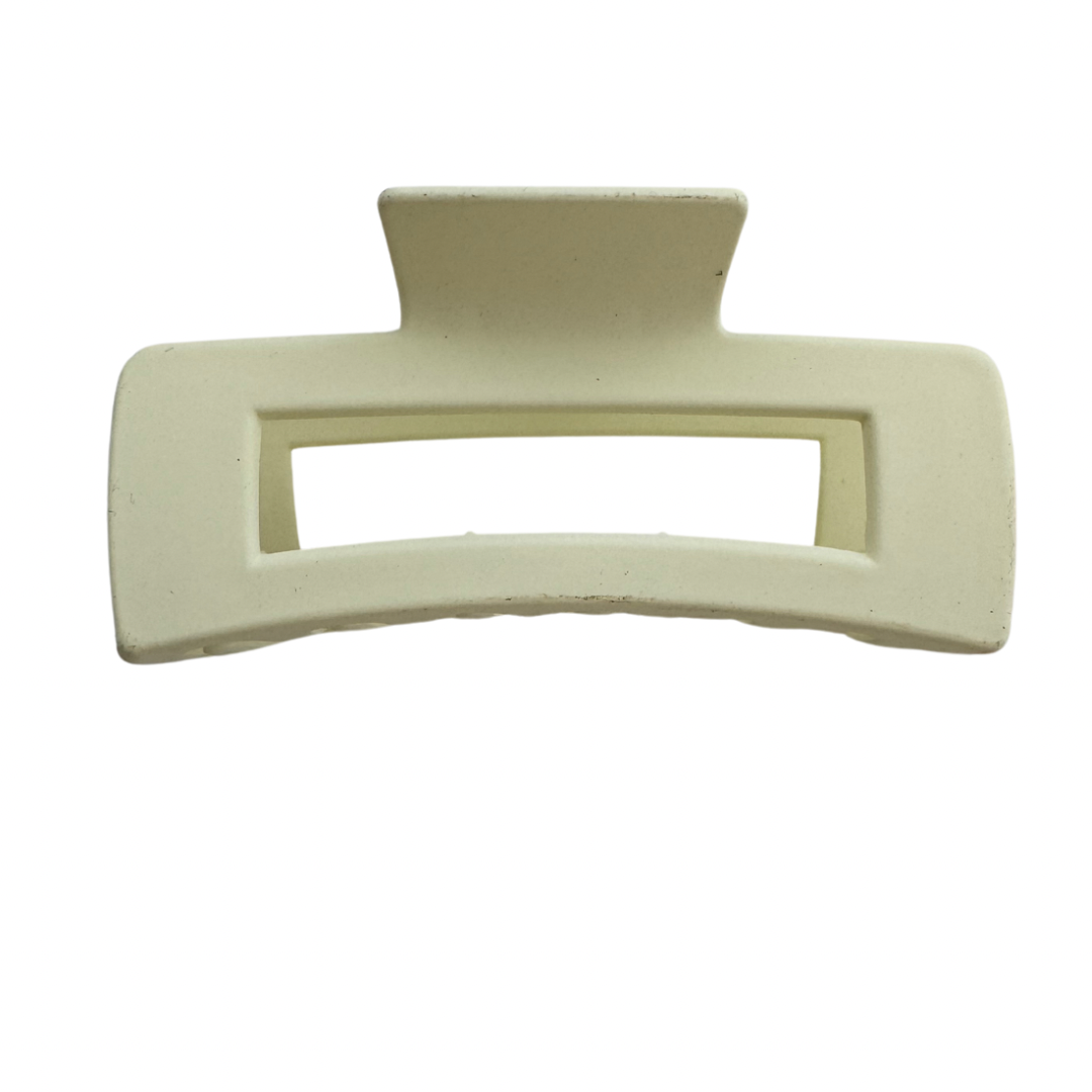 Large Matte Rectangle Claw Clips