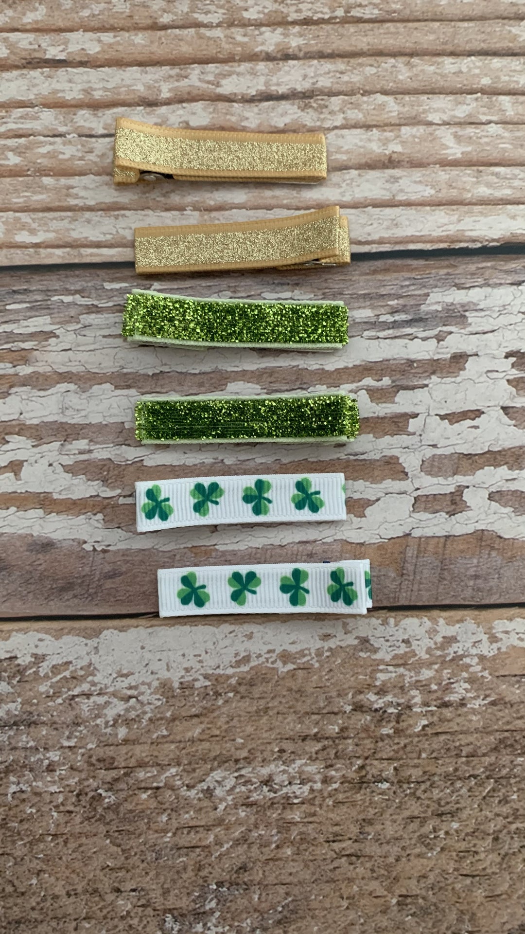 St Patrick’s Day Hair Clip Set