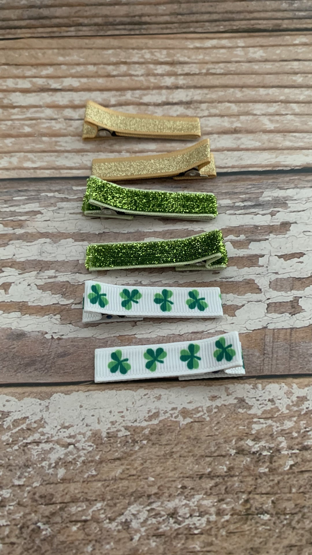 St Patrick’s Day Hair Clip Set