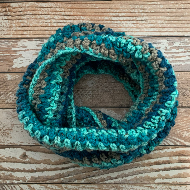 Teals Infinity Scarf