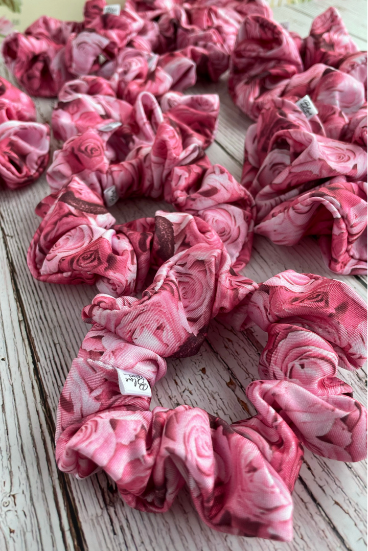 Rose Swim Scrunchie